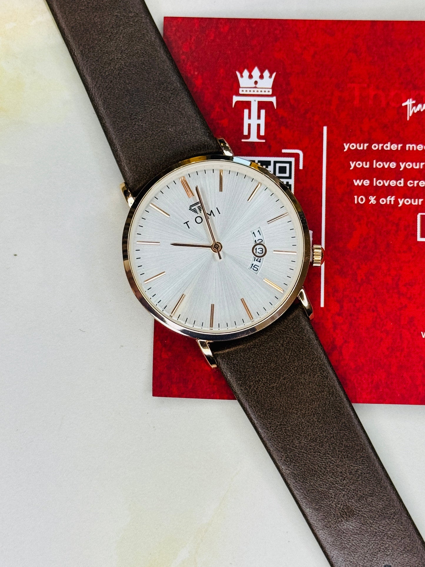 Ministry Coffee Rose Gold Tomi Watch