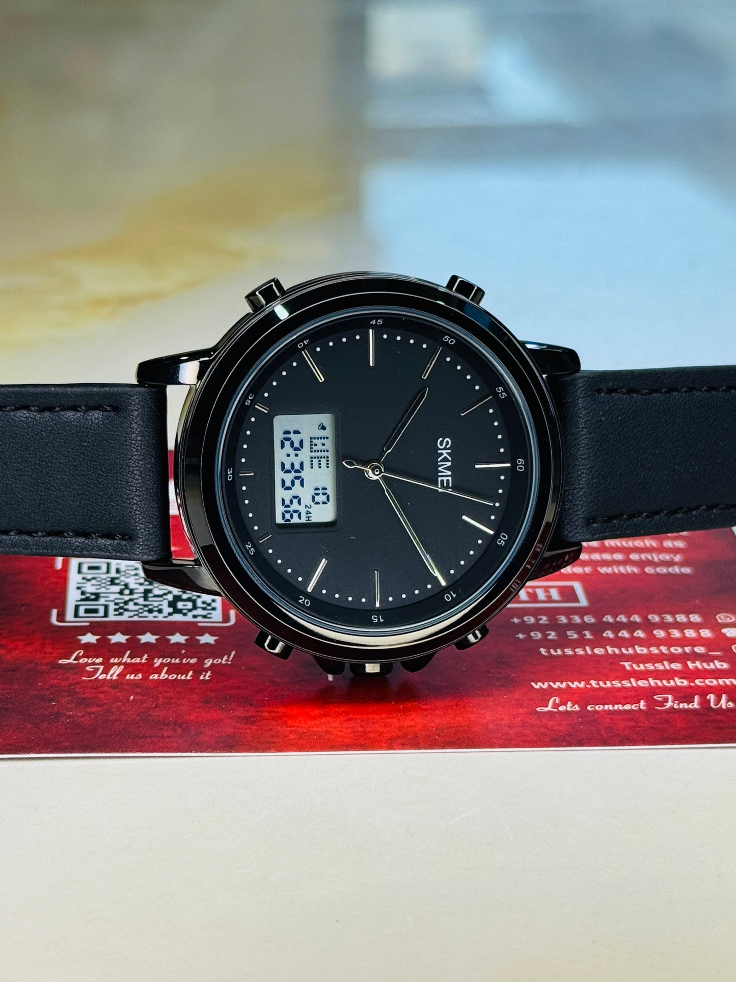 Black Skmei 1652 Watch