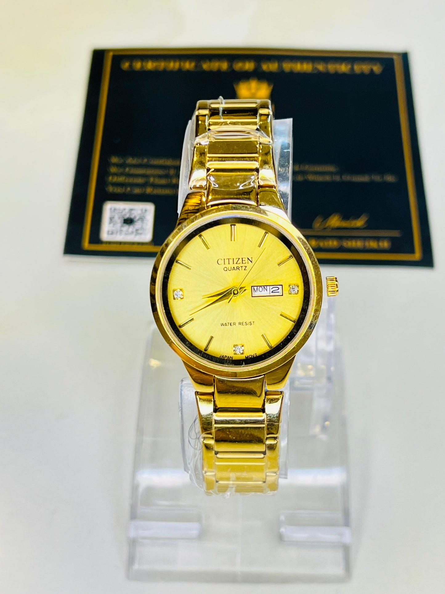 All Gold Axiom Couple Watch