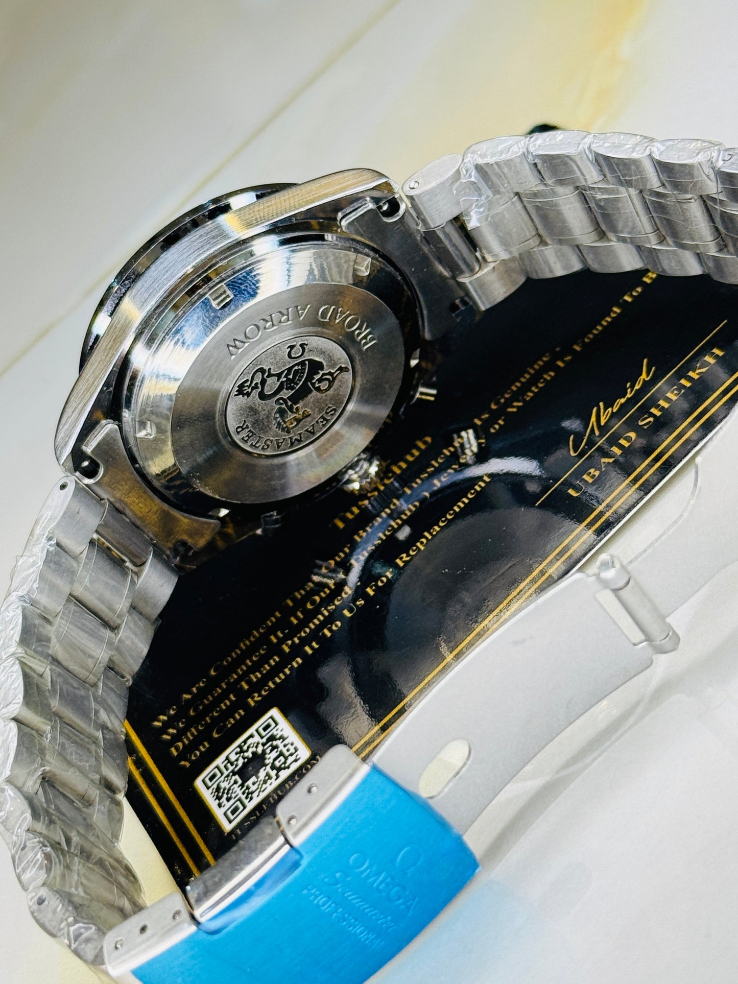 Speedmaster Blood Dial Silver Automatic Master Clone Watch
