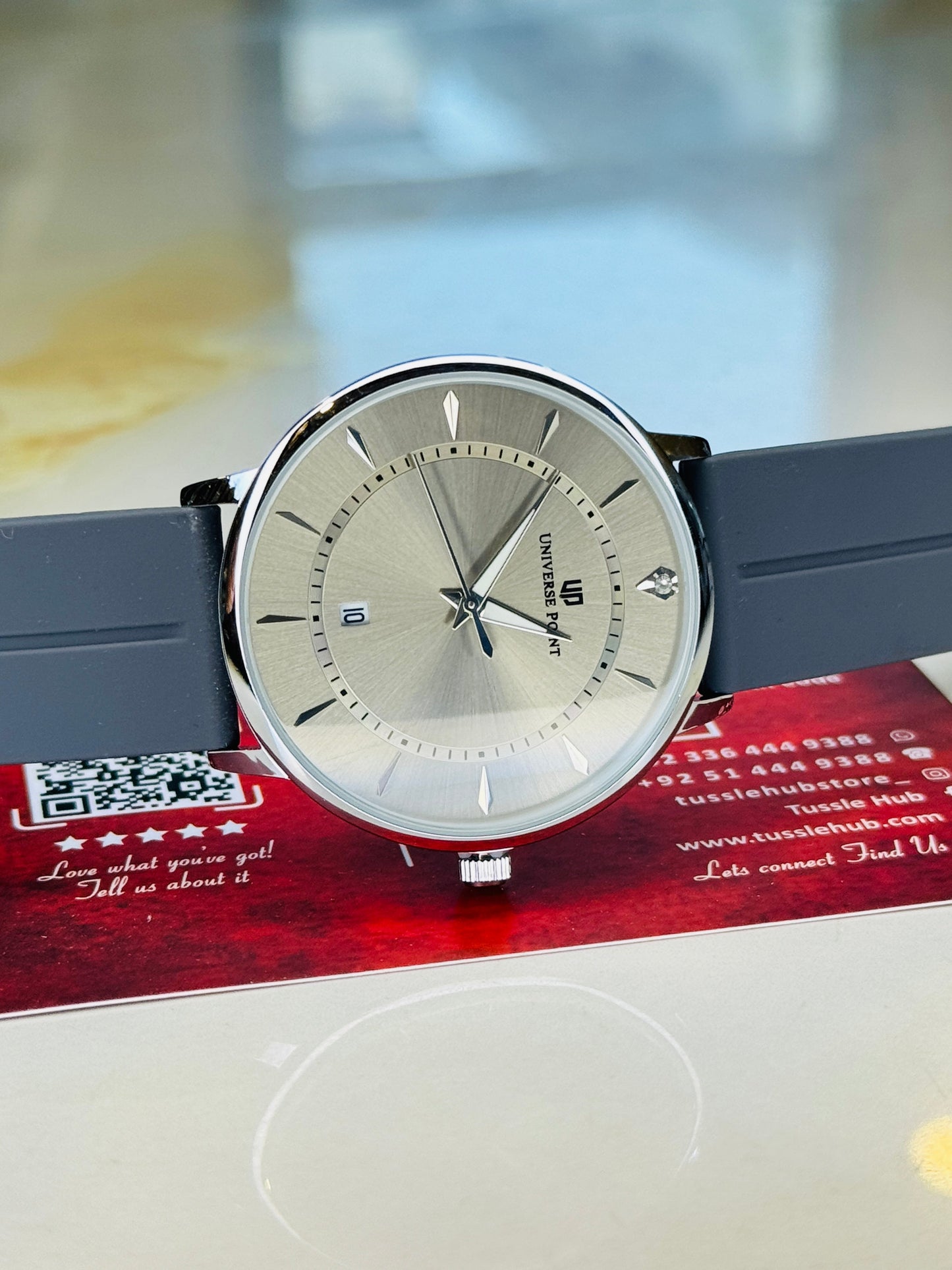 Grey Slim Balloon Universe Point Watch