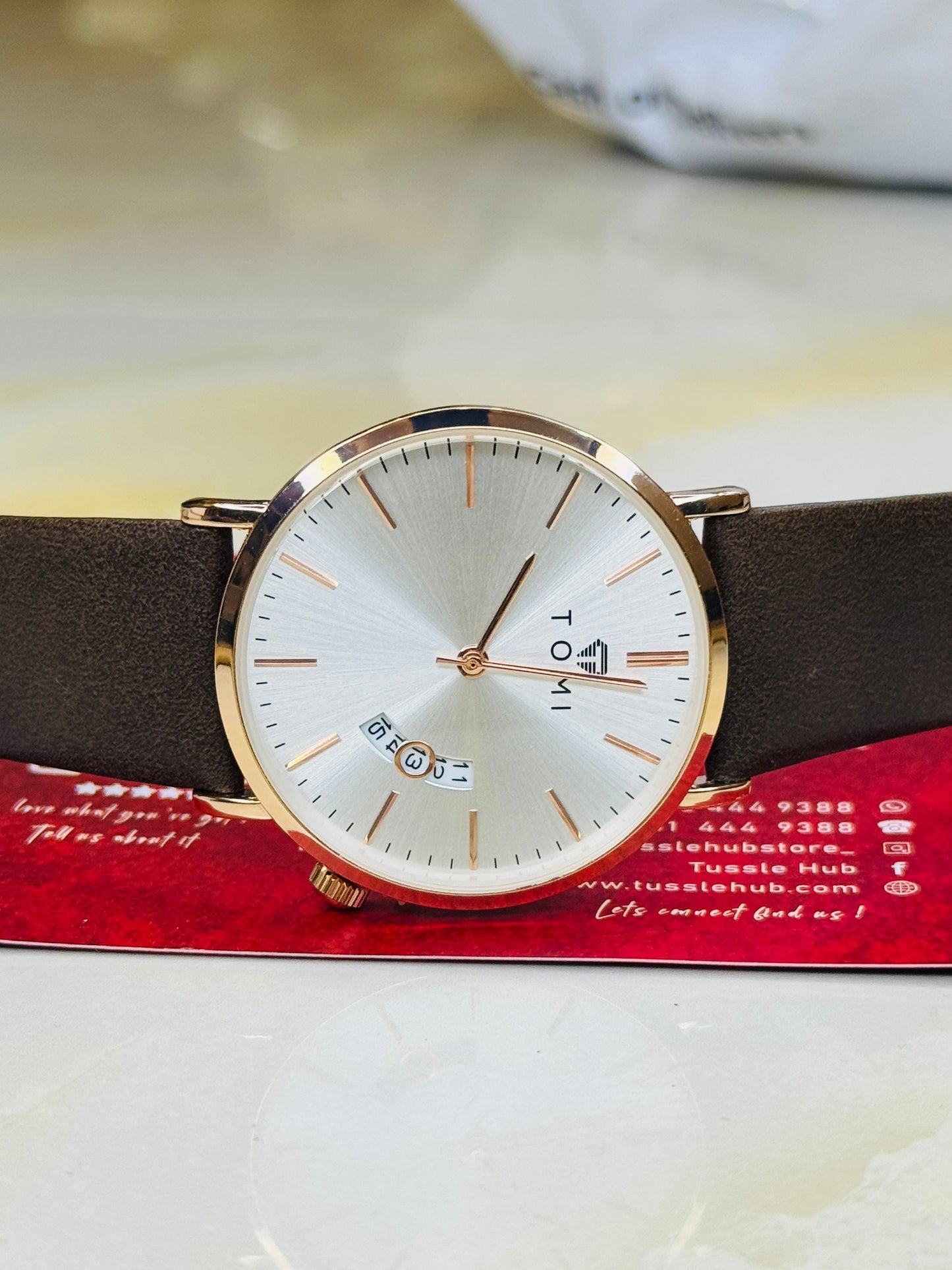 Ministry Coffee Rose Gold Tomi Watch