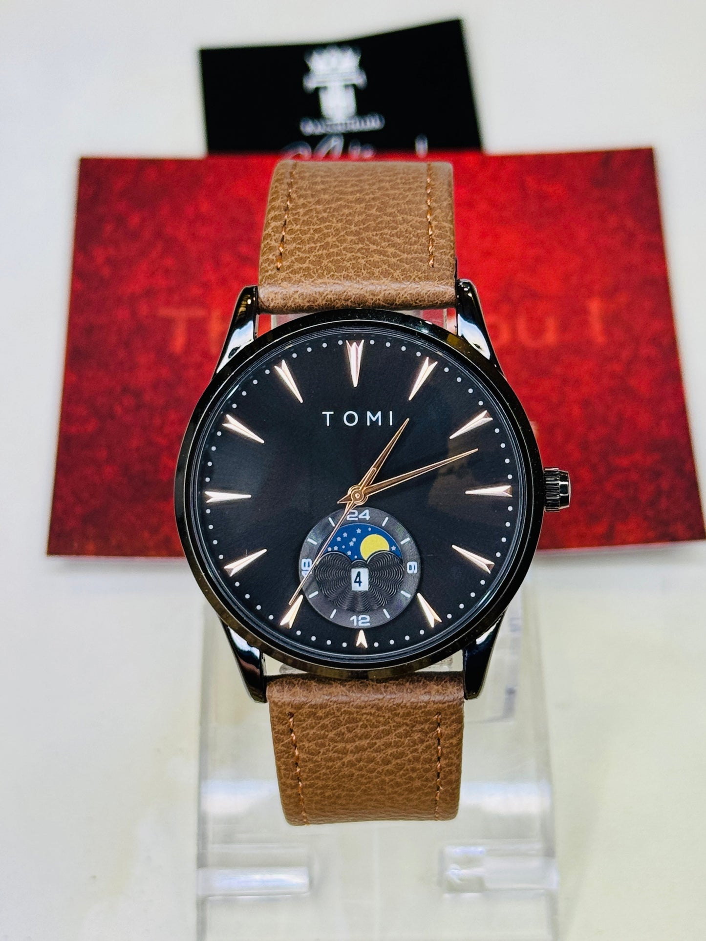 Tomi Leather Magnetic Strap Watch