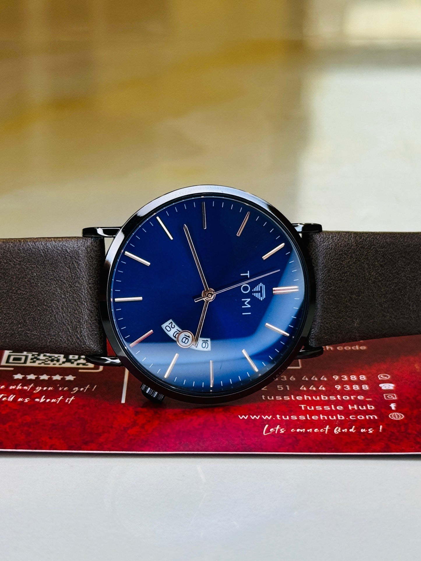 Ministry Coffee Sapphire Tomi Watch