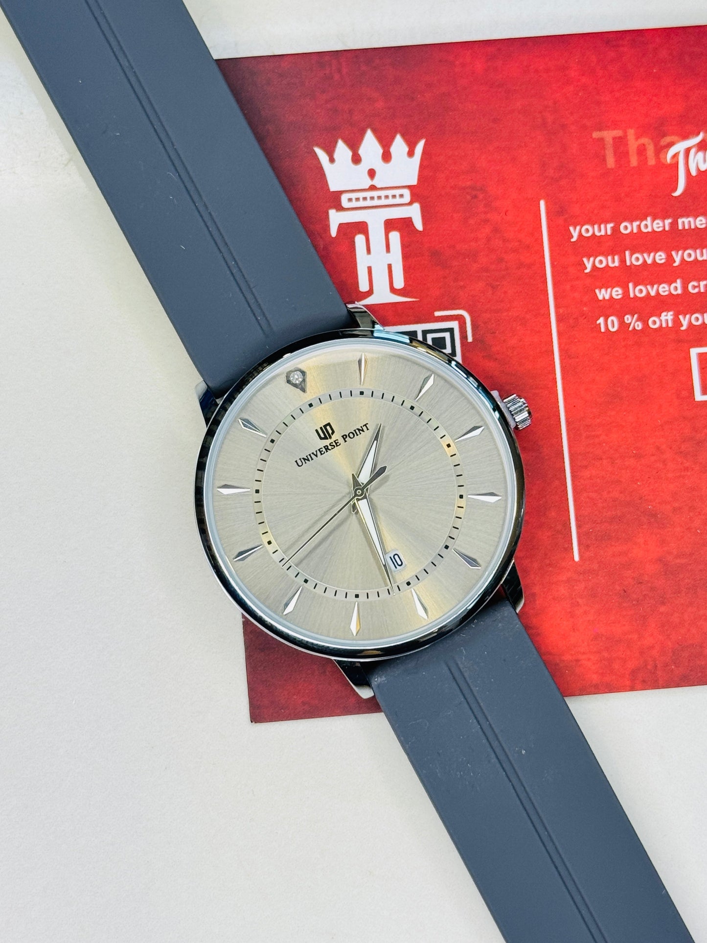 Grey Slim Balloon Universe Point Watch