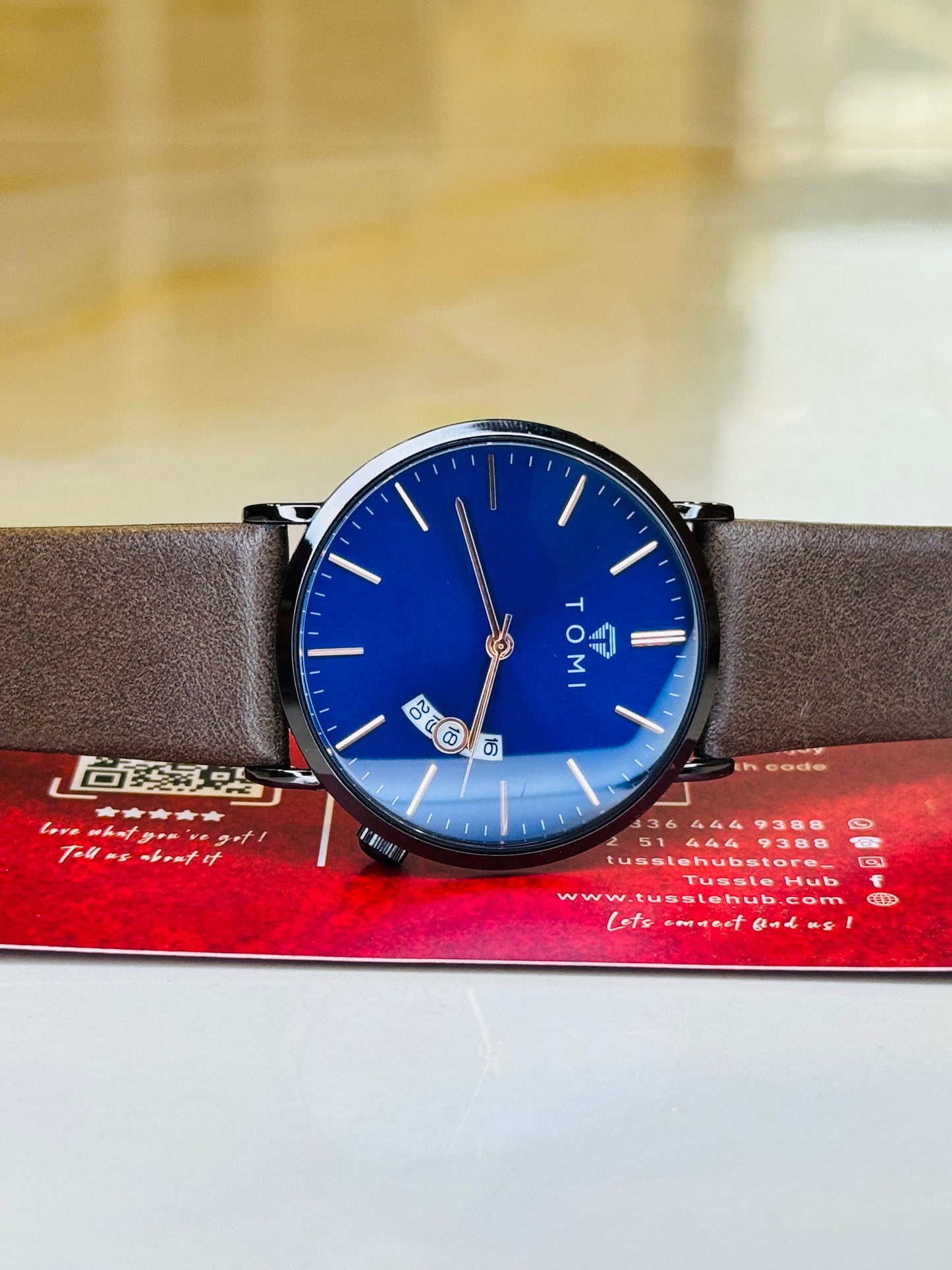 Ministry Coffee Sapphire Tomi Watch