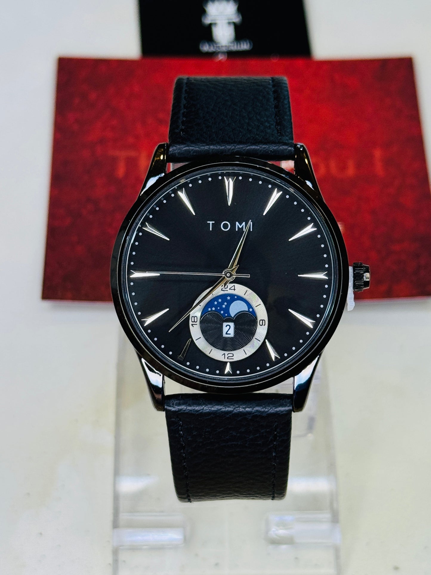 Tomi Leather Magnetic Strap Watch