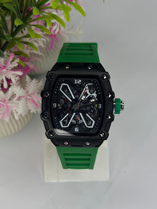 The skeleton dial design adds a high-end mechanical look, making it ideal for daily wear, events, or gifting.