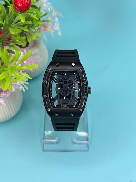 💀 Skull Design Premium Watch – Bold & Stylish Wristwear