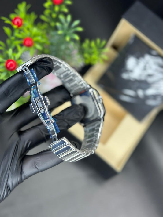 Stylish Metal Chain Watch – Modern Look ⏳