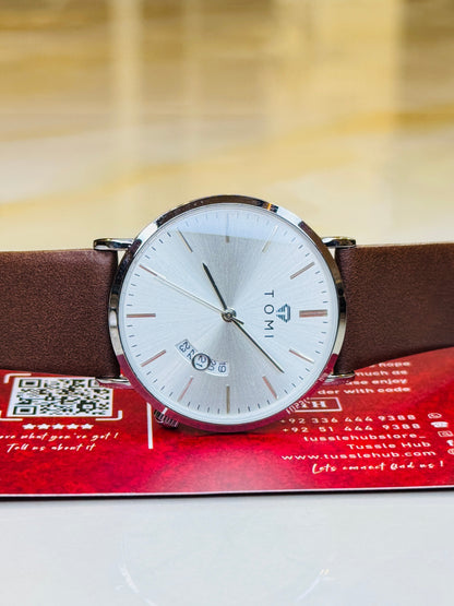 Ministry Coffee Silver White Tomi Watch