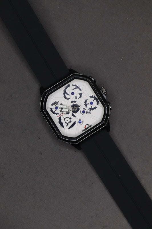 Heryi Square Silicone Watch