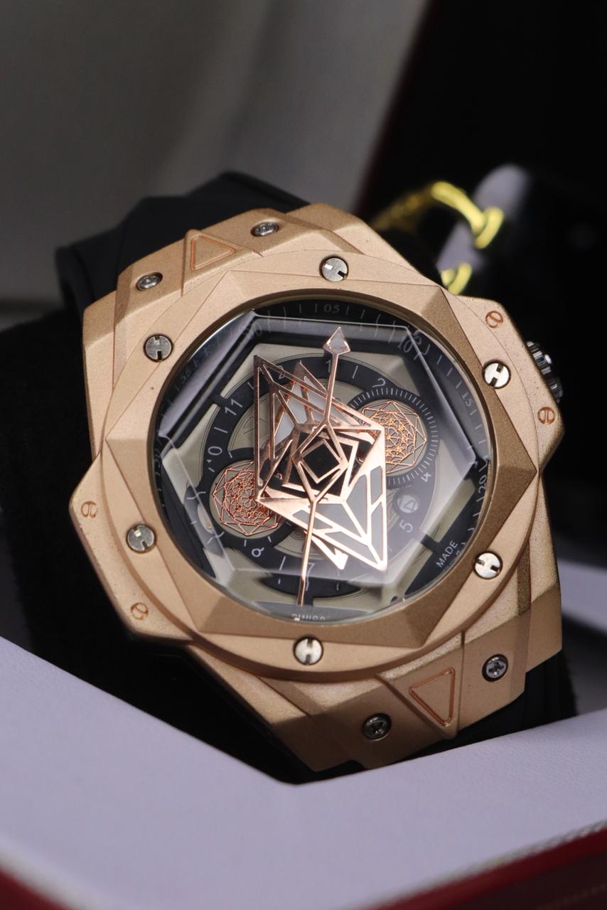 HB watch Skeleton deal with Silicon Strap