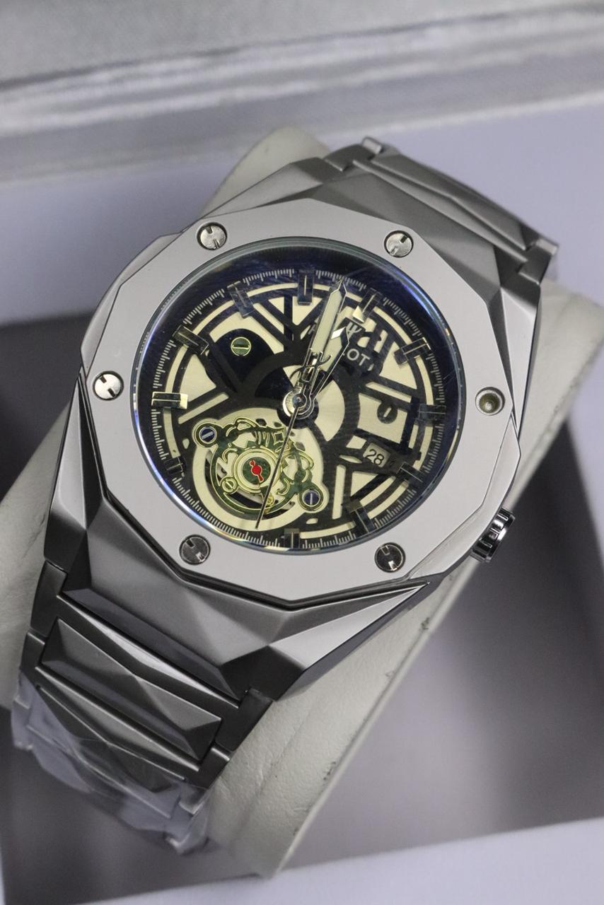 HB Skeleton Dial Watch - Expose the Mechanics | 6-Month Warranty