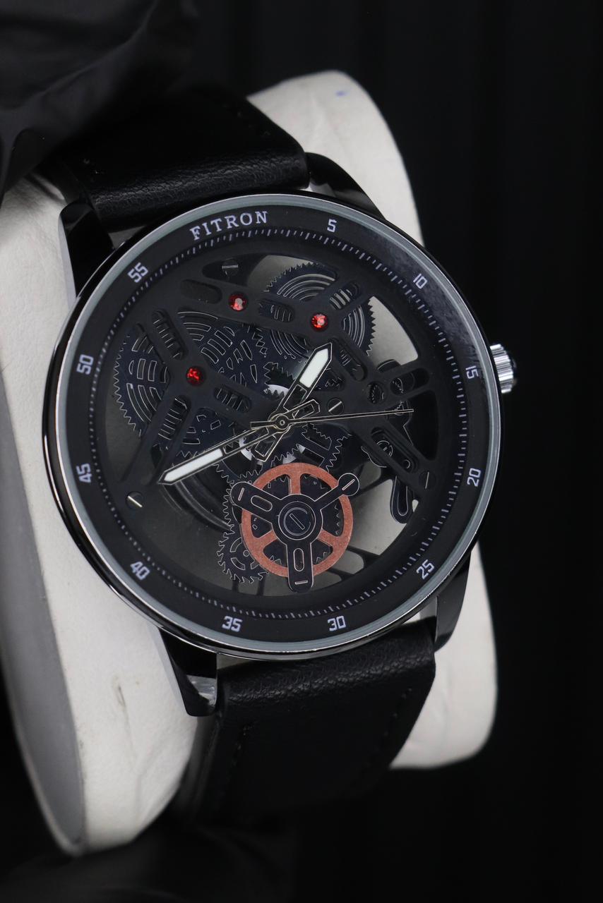 Fitron Classic  Leather Strap Watch