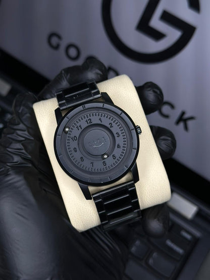 SABR Men's Stainless Steel Bearing Watch