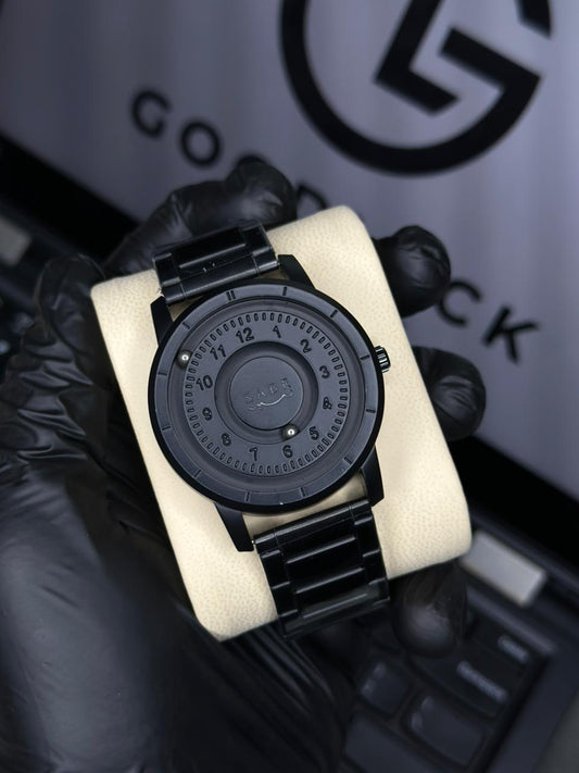 SABR Men's Stainless Steel Bearing Watch