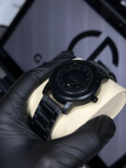 SABR Men's Stainless Steel Bearing Watch