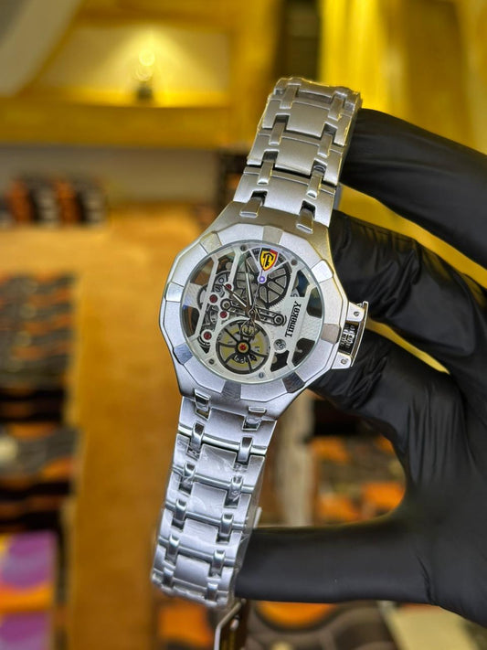 🔥 Luxury Timekey Skeleton Watch 🔥