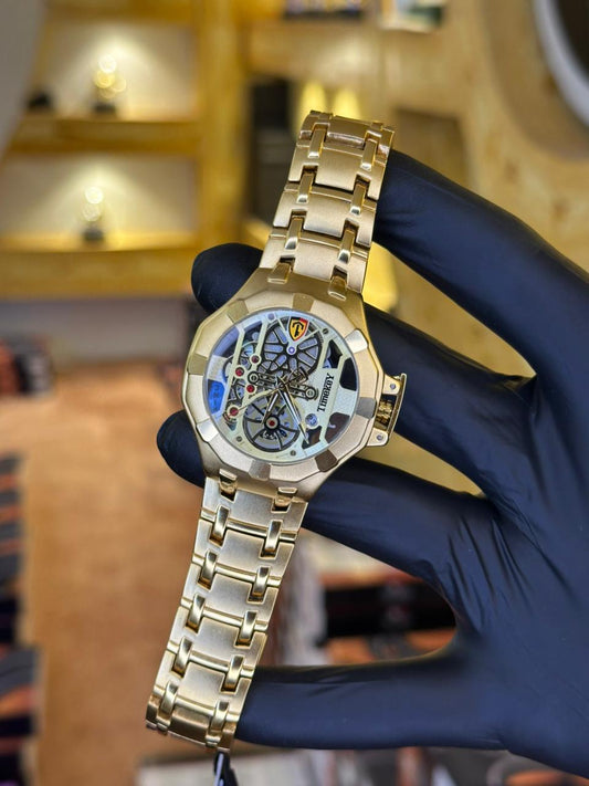 🔥 Luxury Timekey Skeleton Watch 🔥