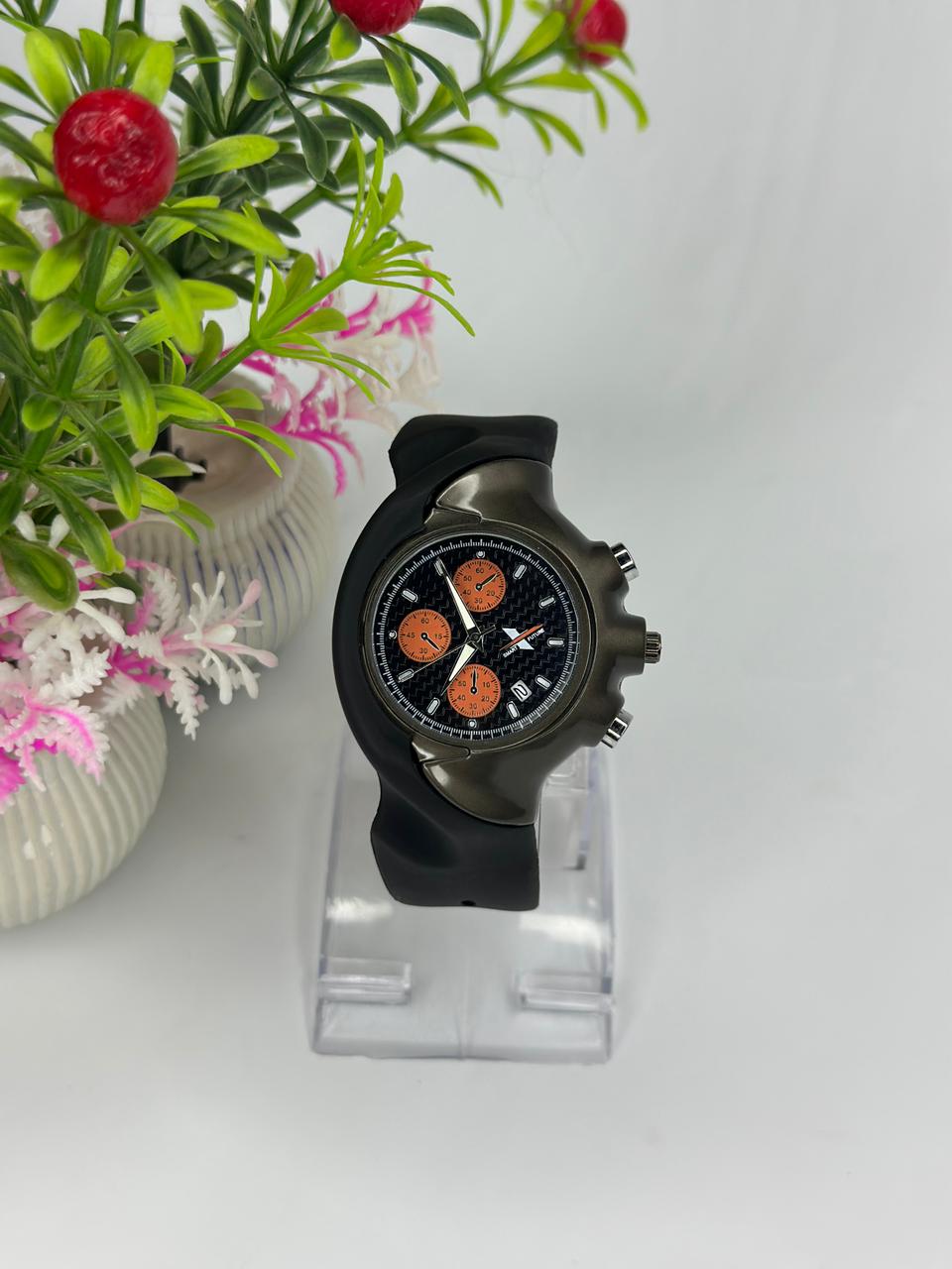 Turbo Style Sports Watch – Premium Silicone Strap
