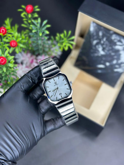 Stylish Metal Chain Watch – Modern Look ⏳